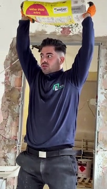 Pranking an Employee Using Concrete Powder