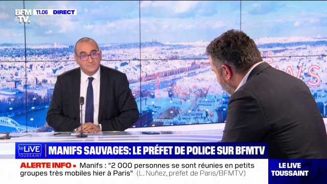 Laurent Nuñez assume l'utilisation des nasses dans les manifestations pour isoler un groupe en cas de troubles graves