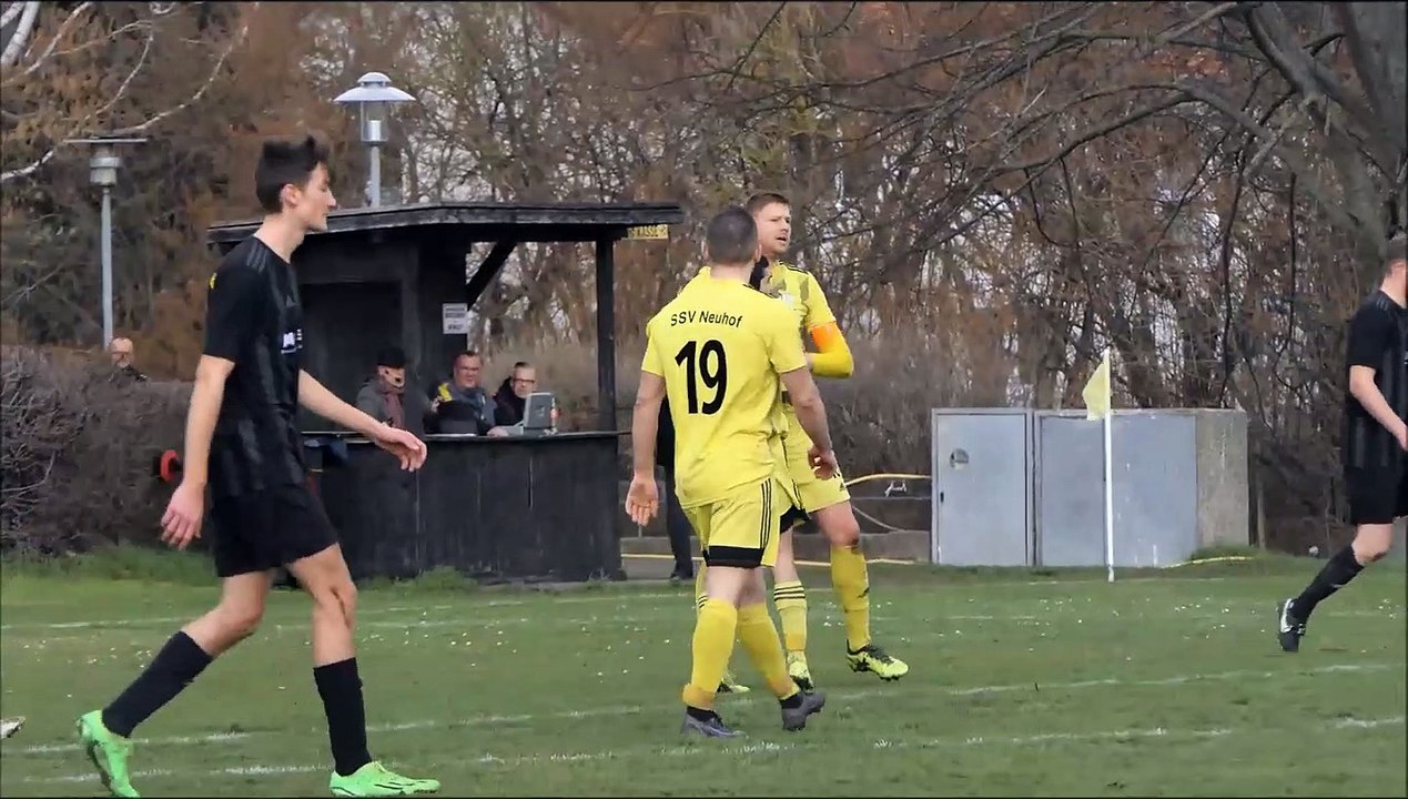 Das 1:1 durch Gerrit Leckel (Neuhof) beim TSV Groß Schneen