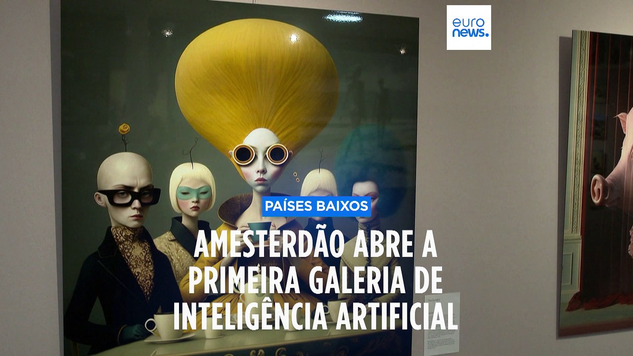 Amesterdão abre a primeira galeria de arte de Inteligência Artificial