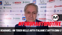 #FORUMAutoMotive 2023 | Scarabel- un terzo delle auto italiane è sotto Euro 3