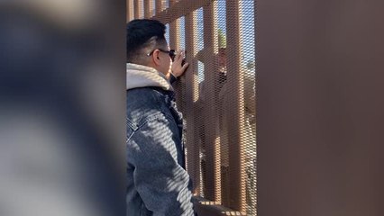 Download Video: Wife Surprises Husband With His Dad And Grandma At Border Wall After 12 Years Apart | Happily TV