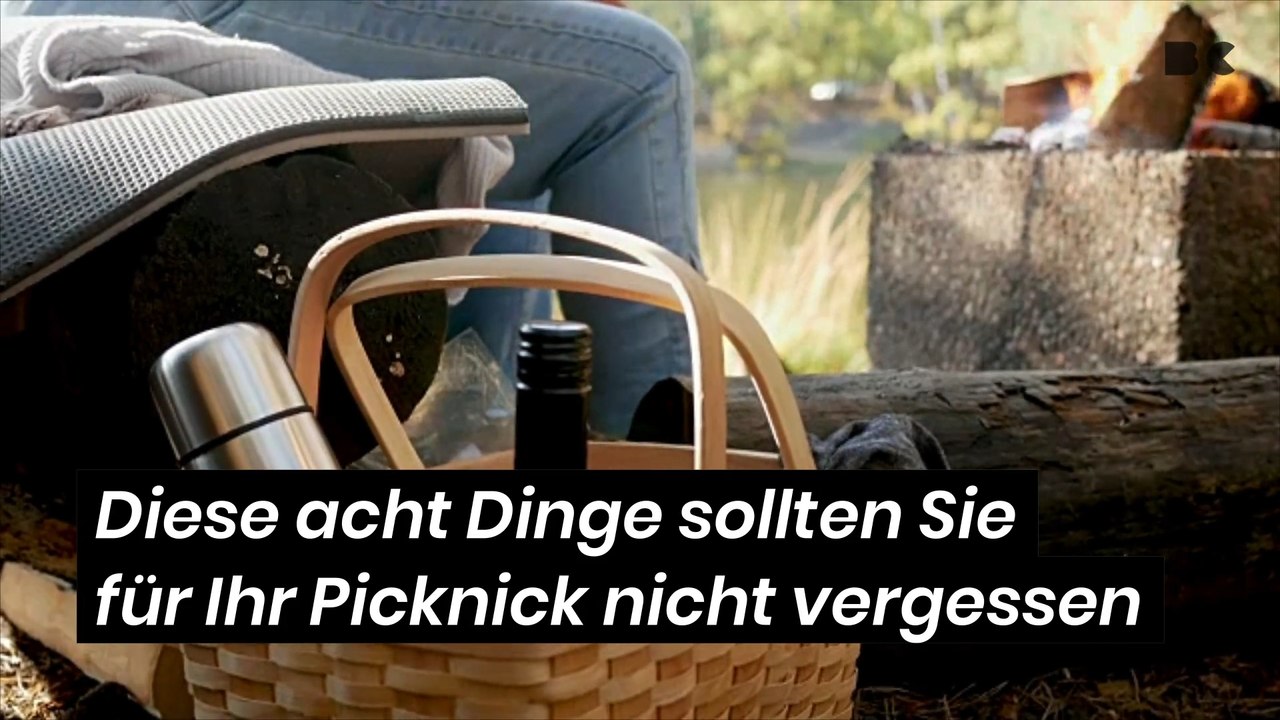 Diese acht dinge sollten sie für ihr picknick nicht vergessen