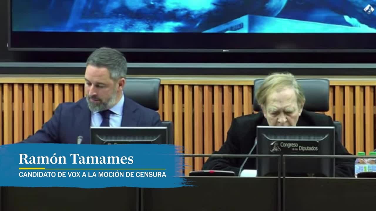 Tamames, sobre su relación con Abascal: “Discrepamos en algunas cosas, pero hay coincidencias muy importantes”