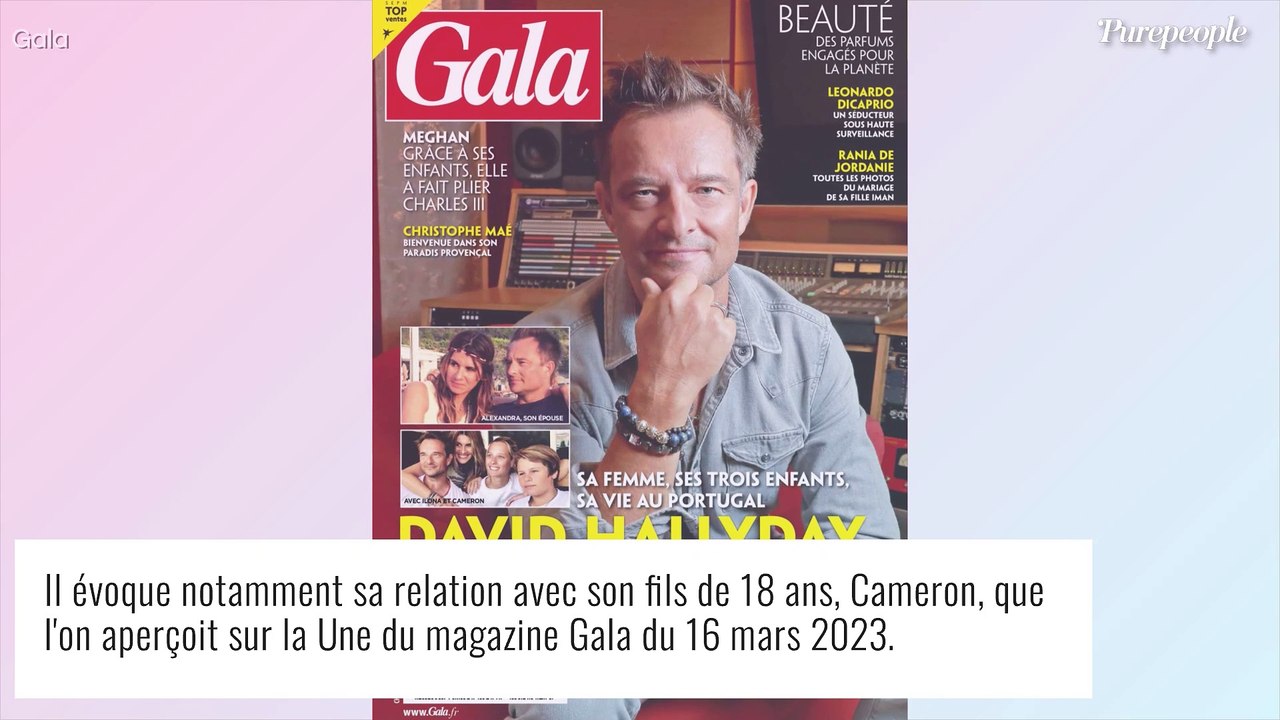 David Hallyday : Ressemblance frappante avec son fils Cameron, les détails de leur relation dévoilés !
