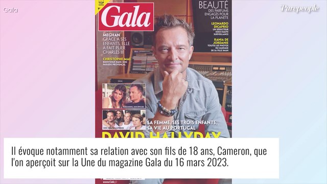 David Hallyday : Ressemblance frappante avec son fils Cameron, les détails de leur relation dévoilés !