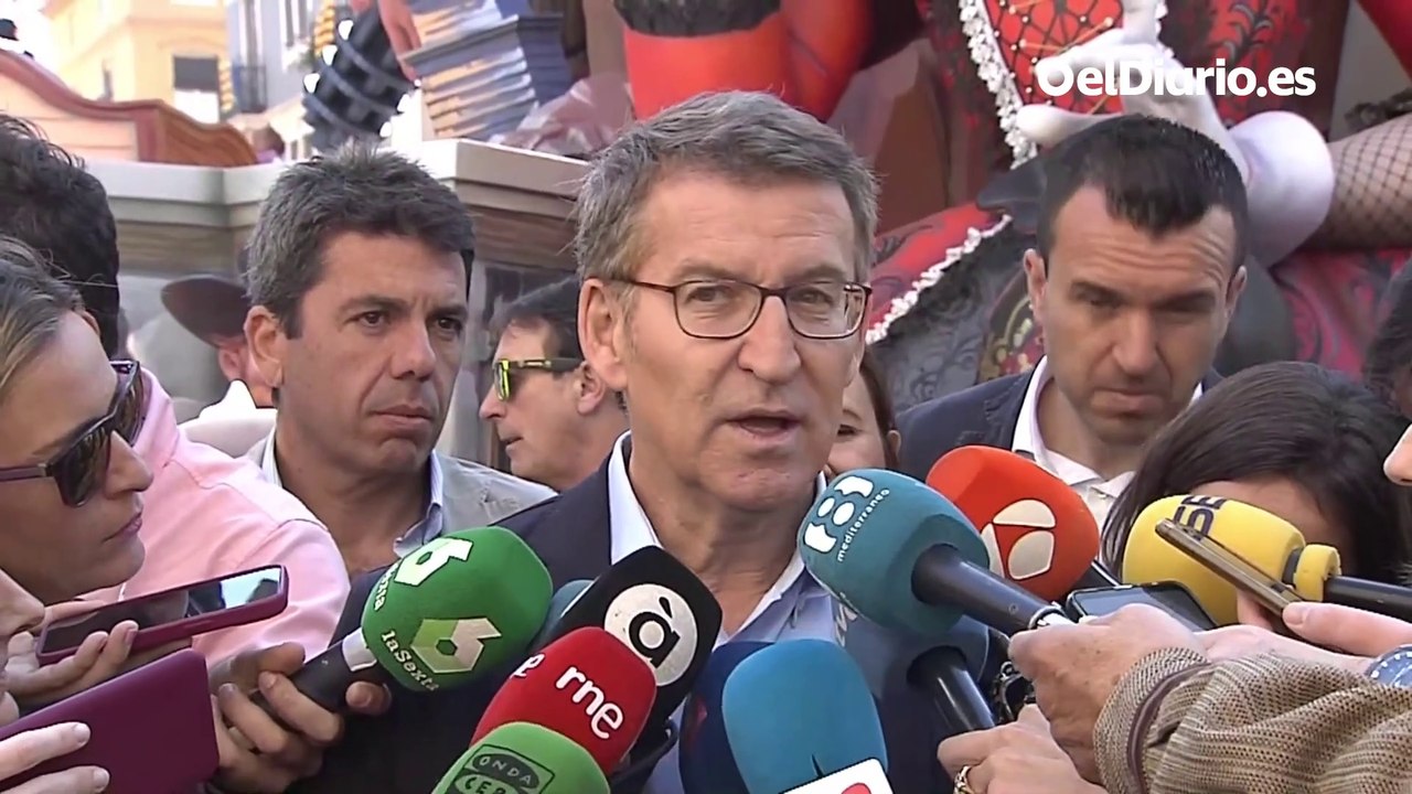 Feijóo cree que Vox se arrepiente de la moción de censura tras publicarse el discurso de Tamames
