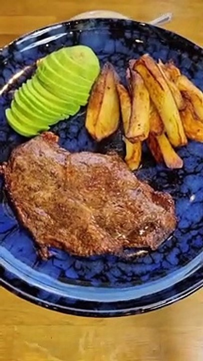 Air fryer Steak & Chips Recipe Part 2