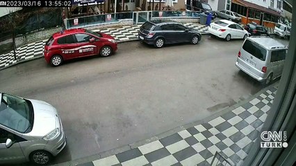 Bolu'da yaşanan deprem kameraya böyle yansıdı!