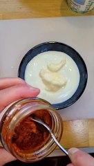 Air fryer Cauliflower & Spicy Dip