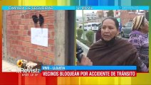 Luego del atropello y muerte de un niño, vecinos de Los Sargentos bloquean para exigir rompemuelles