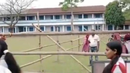 আলিপুরদুয়ার: খবরের জের! রাতারাতি বদলে গেল পরীক্ষাকেন্দ্রের হাল..দেখুন