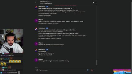 IlloJuan conspirando contra TheGrefg junto a Super Mario