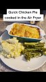 Air fryer Chicken pie the cheats way!