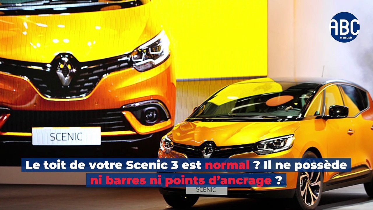 Barres de toit Scenic 3 : lesquelles choisir ?