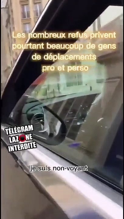 Un chauffeur Uber refuse de faire monter un homme aveugle dans sa voiture