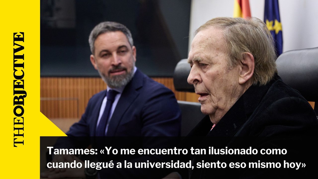 Tamames: «Yo me encuentro tan ilusionado como cuando llegué a la universidad, siento eso mismo hoy»