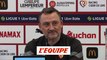 Haise : « La Ligue 1 ne laisse pas de place pour le relâchement » - Foot - L1 - Lens