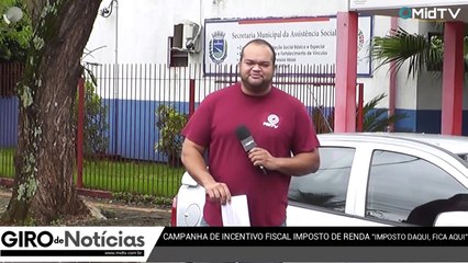 Campanha de Incentivo Fiscal Imposto de Renda “Imposto daqui, fica aqui!” - Paulo Casar