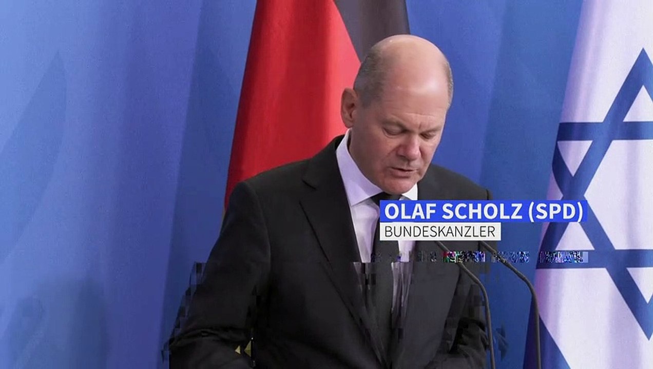 Scholz äußert 'große Sorge' über in Israel geplante Justizreform
