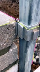 08.Fitzbrick line block in action #bricklaying #blockwork #fitzbrick