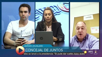 Adrian Jouglard, concejal de Juntos, en "El primero de la mañana"