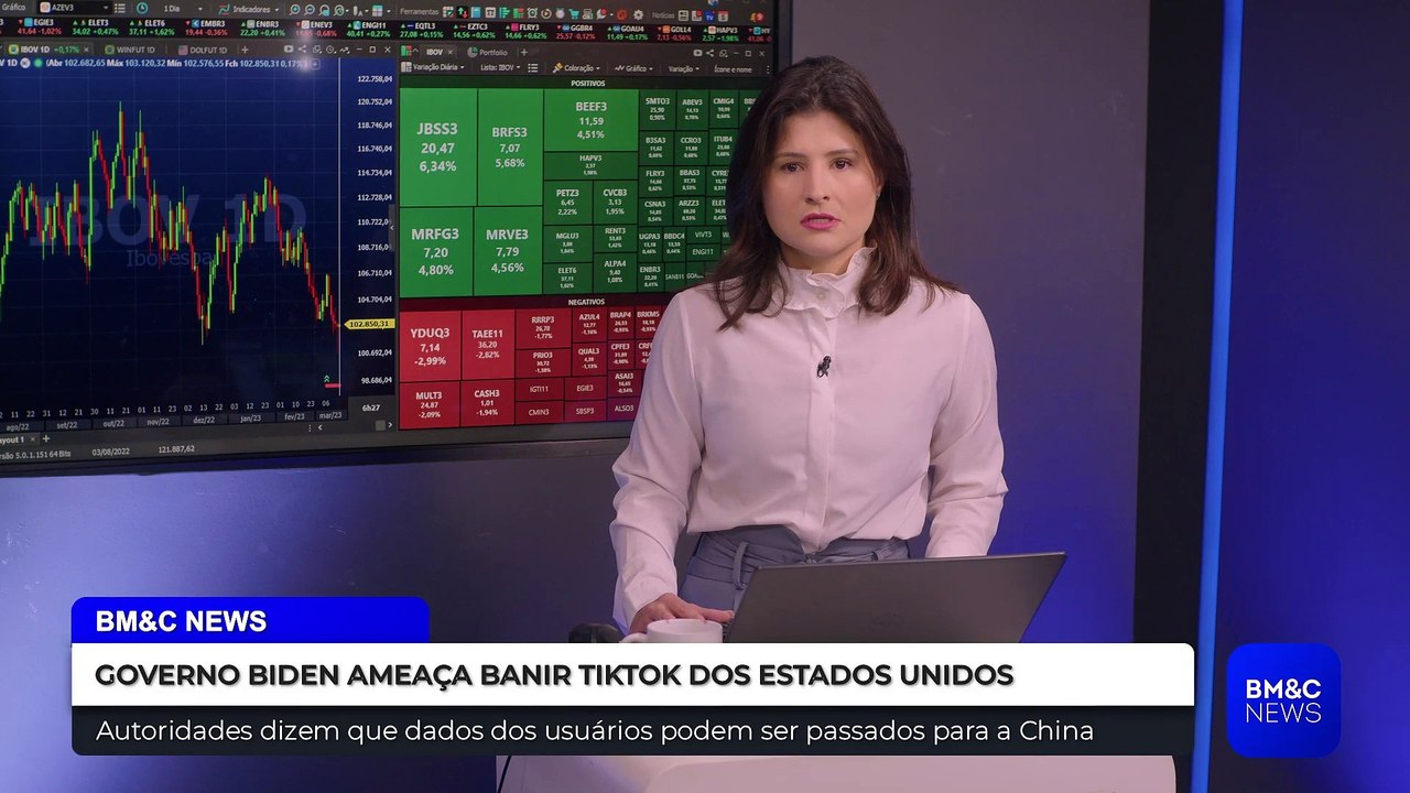 GOVERNO BIDEN AMEAÇA BANIR TIKTOK DOS ESTADOS UNIDOS