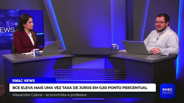 MERCADO EUROPEU REAGE A ELEVAÇÃO DA TAXA DE JUROS