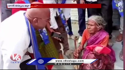 RS Praveen Kumar Aggressive Comments On Kavitha In Delhi Liquor Scam Investigation_Nagarkurnool _ V6