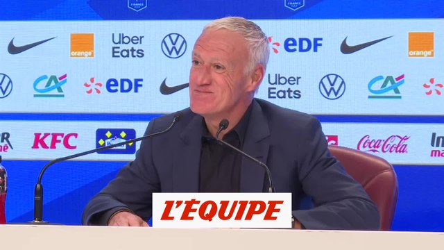 Deschamps sur Brice Samba : «Intéressant de le voir avec nous» - Foot - Bleus