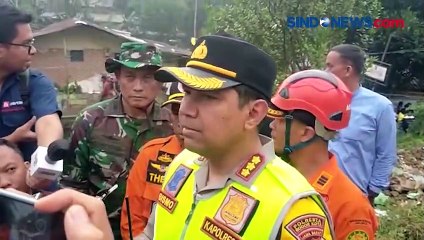 Satu Korban Longsor di Bogor Ditemukan Tim SAR