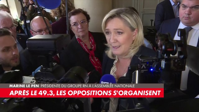 Marine Le Pen : «Si Emmanuel Macron veut dissoudre l'Assemblée nationale : chiche!»