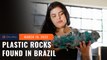 Brazilian researchers find ‘terrifying’ plastic rocks on remote island