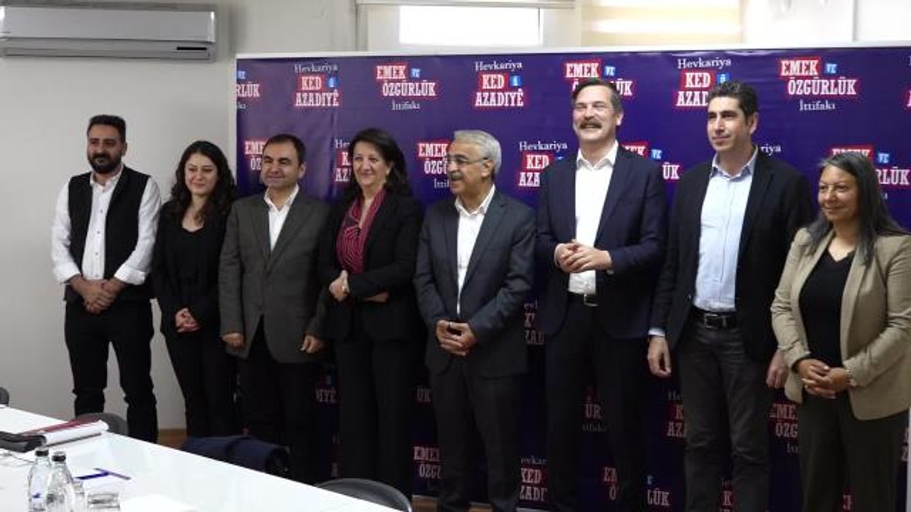 Emek ve Özgürlük İttifakı: "Seçime, Emek ve Özgürlük İttifakı Olarak Girme Kararı Alındı.
