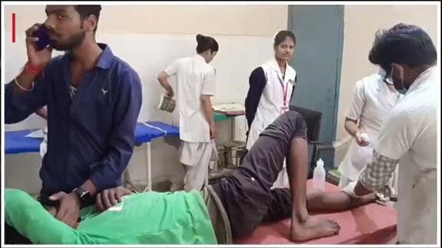 जहानाबाद: सड़क दुर्घटना में दो युवक हुआ जख्मी, सदर अस्पताल में भर्ती