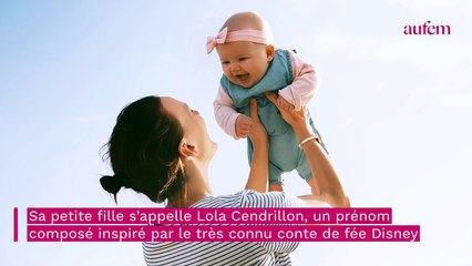 Elle s'inspire d'un conte de fée pour le prénom de sa fille, l'État civil le refuse plusieurs fois