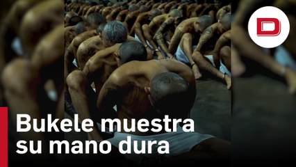 Bukele muestra su mano dura con las bandas con un nuevo vídeo al más puro estilo hollywodiense