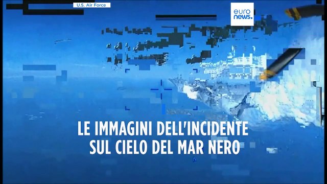 Le immagini dell'incidente del Mar Nero che fa salire la tensione tra Mosca e Washington