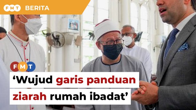 Wujud garis panduan ziarah rumah ibadat, kata bekas menteri