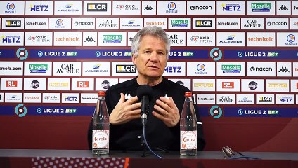 Metz - QRM, la conférence d'avant-match