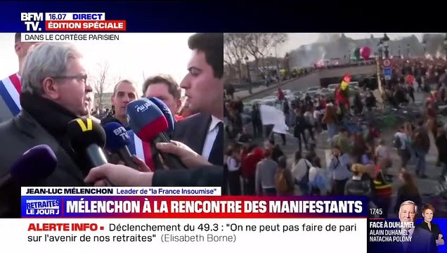 Allez, au revoir ! : Echange très tendu entre Jean-Luc Mélenchon et un journaliste de BFMTV