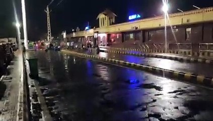 अलवर में पलटा मौसम हुई बारिश,देखे वीडियो