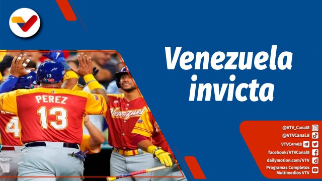 Deportes VTV | Venezuela derrota a Israel y avanza invicta en Clásico Mundial