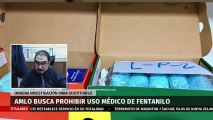 En lugar de prohibir uso médico de fentanilo, debería haber una mejor regulación: Especialista