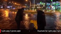 Diyarbakır'da 1 aylık yağış 3 günde yağdı