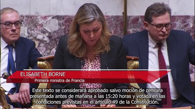 El Gobierno de Francia fuerza la aprobación de la reforma de las pensiones