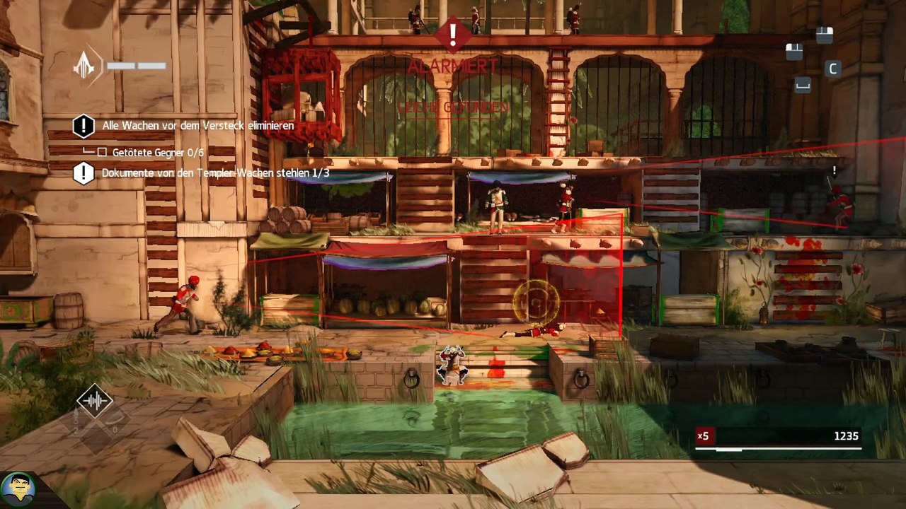 Wirres Chakram-Werfen | Assassin's Creed Chronicles: India 3