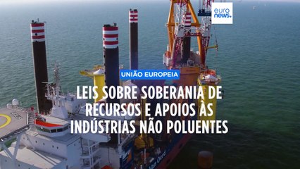 Descargar video: Lei das Matérias-Primas Críticas com metas para soberania industrial da UE