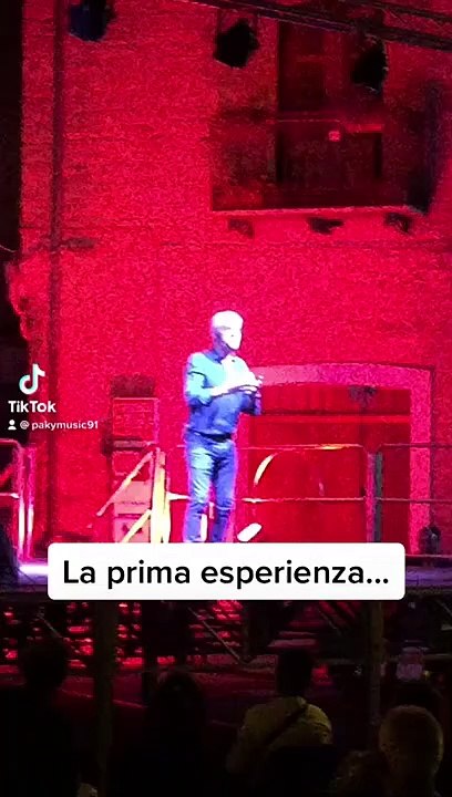 Biagio Izzo e la prima esperienza