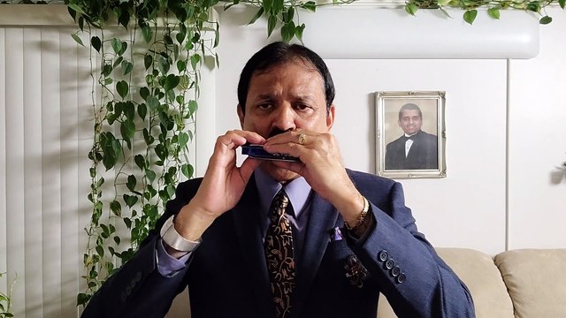 Tere Jaisa Yaar Kahan - Film Yaarana 1981 on Harmonica Live Performance by Mukund Kamdar